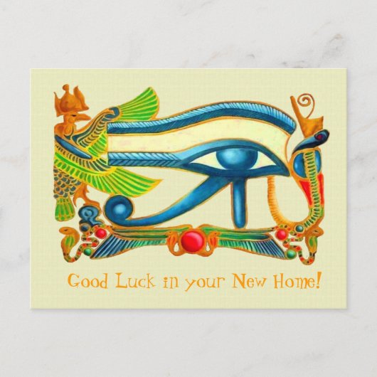 Eye of Horus Good Luckはがき 案内ポストカード (正面)