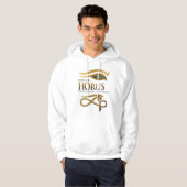 Eye of Horus Hoodie – Ancient Egyptian Symbol パーカ (正面フル)