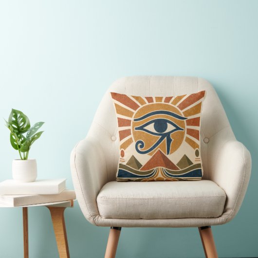 Eye of Horus Pillow クッション (椅子)