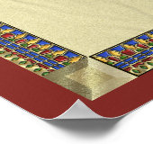 Eye of Horus Scarabポスター ポスター (角)