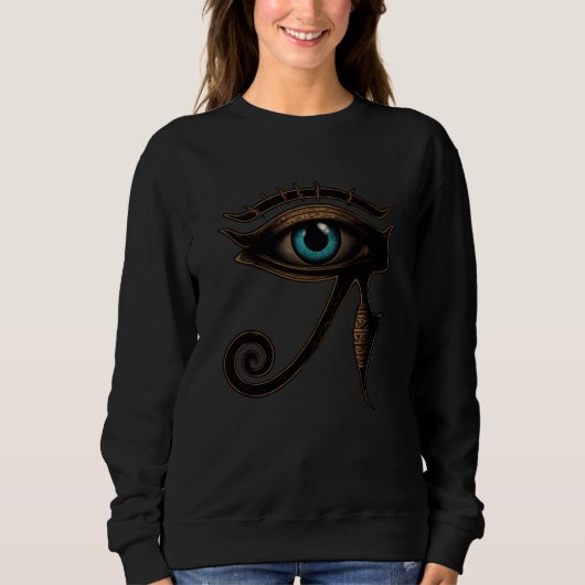 Eye of horus The Evil eye スウェットシャツ (正面)