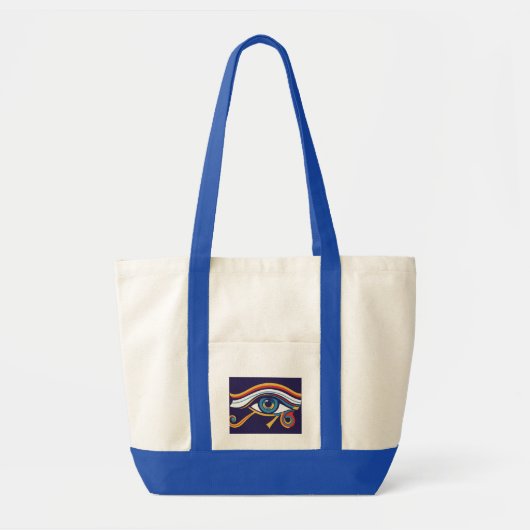  Eye of Horus Tote Bag – Ancient Egyptian Symbol o トートバッグ (正面)