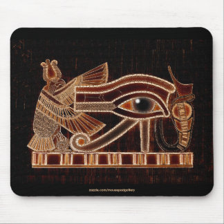 EYE OF HORUS, WADJETエジプトアートマウスパッド マウスパッド