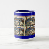 Eye of Horus Wadjetエジプトアートマグ マグカップ (中央)