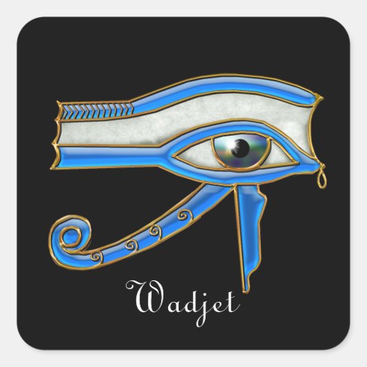 EYE OF HORUS Wadjetエジプト美術のシール スクエアシール (正面)