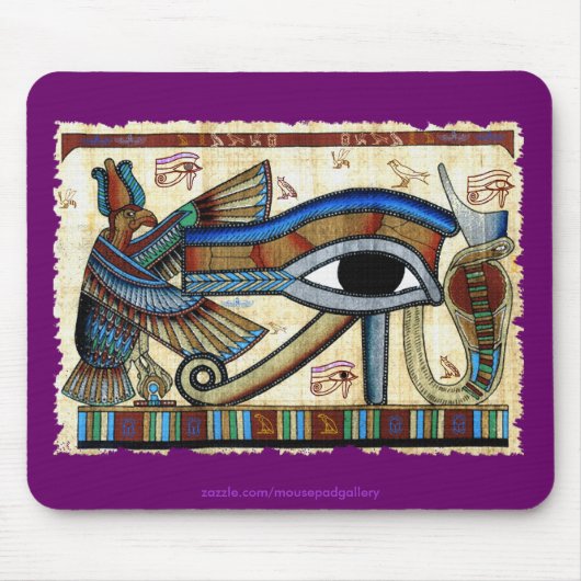 EYE OF HORUS (Wadjet)シリーズ マウスパッド (正面)