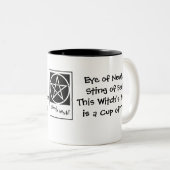 Eye of Newt & Sting of Bee?魔女の醸造… ツートーンマグカップ (正面右)