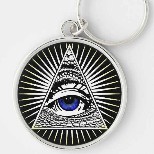 Eye of Providence キーホルダー (正面)
