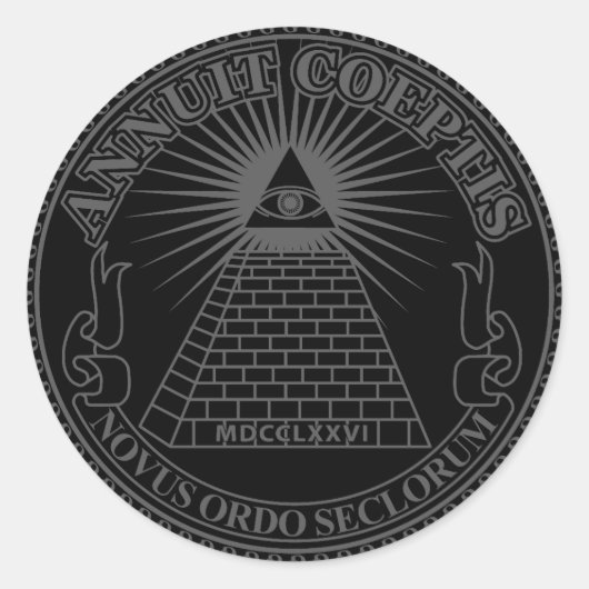 Eye of Providence 2 ラウンドシール (正面)