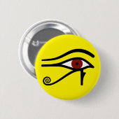 Eye of Ra – エジプトの神 缶バッジ (正面&裏面)