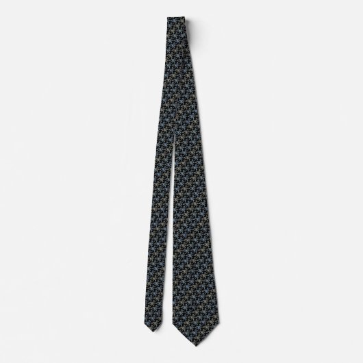 Eye Of Ra Horus Tie Armani Gray Black Tie ネクタイ (裏面)