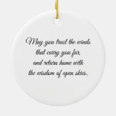 Eye of the Albatross – Gaze Collection セラミックオーナメント (裏面)