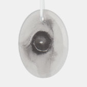 Eye of the Bear – Gaze Collection Glass Ornament ガラスオーナメント (正面左)