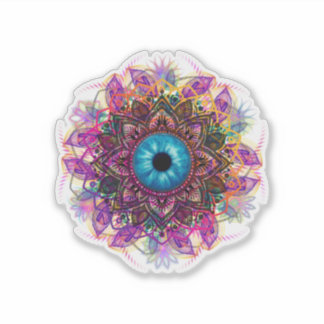 Eye of the Beholder Mandala - Sticker シール