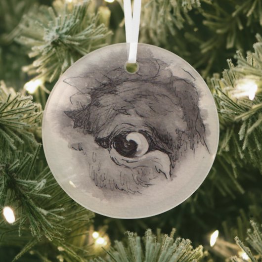 Eye of the Bison – Gaze Collection ガラスオーナメント (インサイチュ)