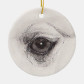 Eye of the Camel – Gaze Collection Ceramic Ornamen セラミックオーナメント (正面)