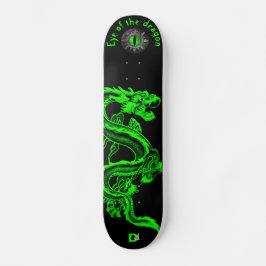Eye of the Dragon Green and Black Dd Brand スケートボード