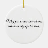 Eye of the Eagle – Gaze Collection セラミックオーナメント (裏面)