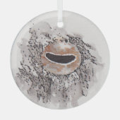 Eye of the octopus – Gaze Collection ガラスオーナメント (正面)