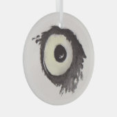 Eye of the Owl – Gaze Collection ガラスオーナメント (正面右)