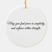 Eye of the Panda – Gaze Collection セラミックオーナメント (裏面)