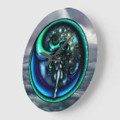 Eye of the Storm Wall Clock ラージ壁時計 (傾斜)