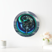 Eye of the Storm Wall Clock ラージ壁時計 (ホーム)
