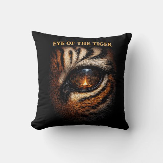 Eye of the Tiger クッション (正面)