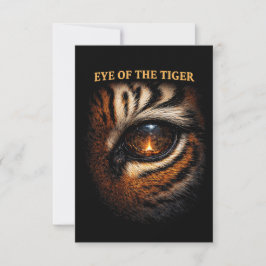 Eye of the Tiger サンキューカード