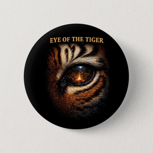 Eye of the Tiger 缶バッジ (正面)