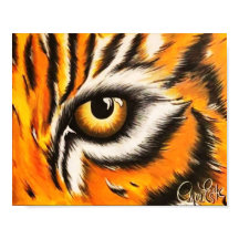 Eye of the Tiger 8x10プリントアートby Noel Estes