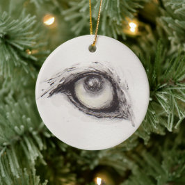 Eye of the Wolf – Gaze Collection Ceramic Ornament セラミックオーナメント