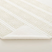 Eye-Rolling Beauty Wodaabe Geometric シェルパブランケット (3/4)