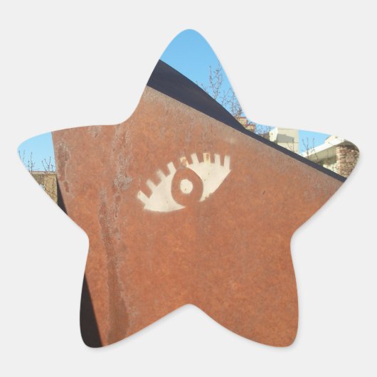 Eye See Youスタンプ 星シール (正面)