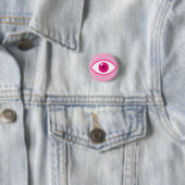 Eye See You Pink Button 缶バッジ (インサイチュ)