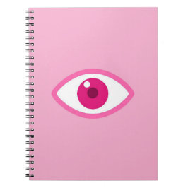 Eye See You Pink Notebook ノートブック