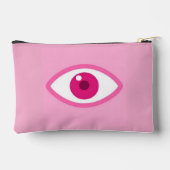 Eye See You Pink Pouch アクセサリーポーチ (裏面)