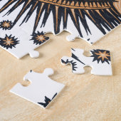 Eye Stars Moon Celestial Nouveau ジグソーパズル (側面)