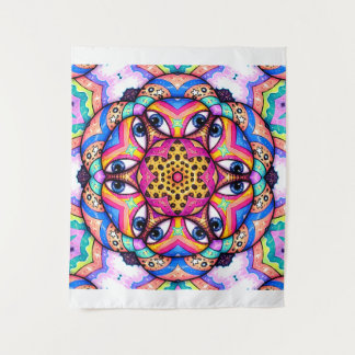 Eyeball Mandala | Psychedelic Wall Tapestry タペストリー