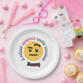 Eyebrow Sass: A Raised Eyebrow Works Wonders ペーパープレート (パーティー)