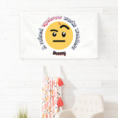 Eyebrow Sass: A Raised Eyebrow Works Wonders 横断幕 (インサイチュ)