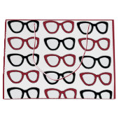 Eyeglasses Spectacles Specs Glasses ラージペーパーバッグ (正面)