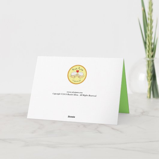 Eyeguana - Eyeball Iguana Reptile Greeting Card カード (裏面)