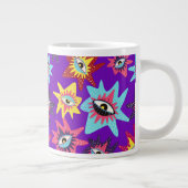 Eyes 🌸 coffee specialty mug ジャンボコーヒーマグカップ (右)