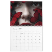 Eyes of Color 2026 Calendar カレンダー (2月 2027)