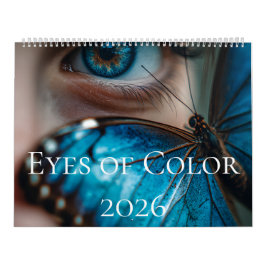 Eyes of Color 2026 Calendar カレンダー