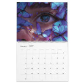 Eyes of Color 2026 Calendar カレンダー (1月 2027)