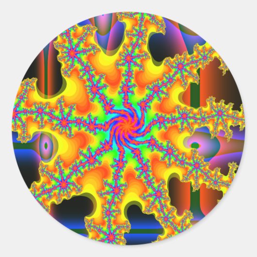 Eyes of Cthuluステッカー ラウンドシール (正面)