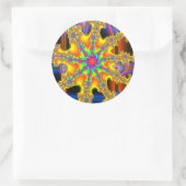 Eyes of Cthuluステッカー ラウンドシール (バッグ)