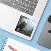 Eyes Of The Sky - Square Vinyl シール (ノートパソコンとiPhone)